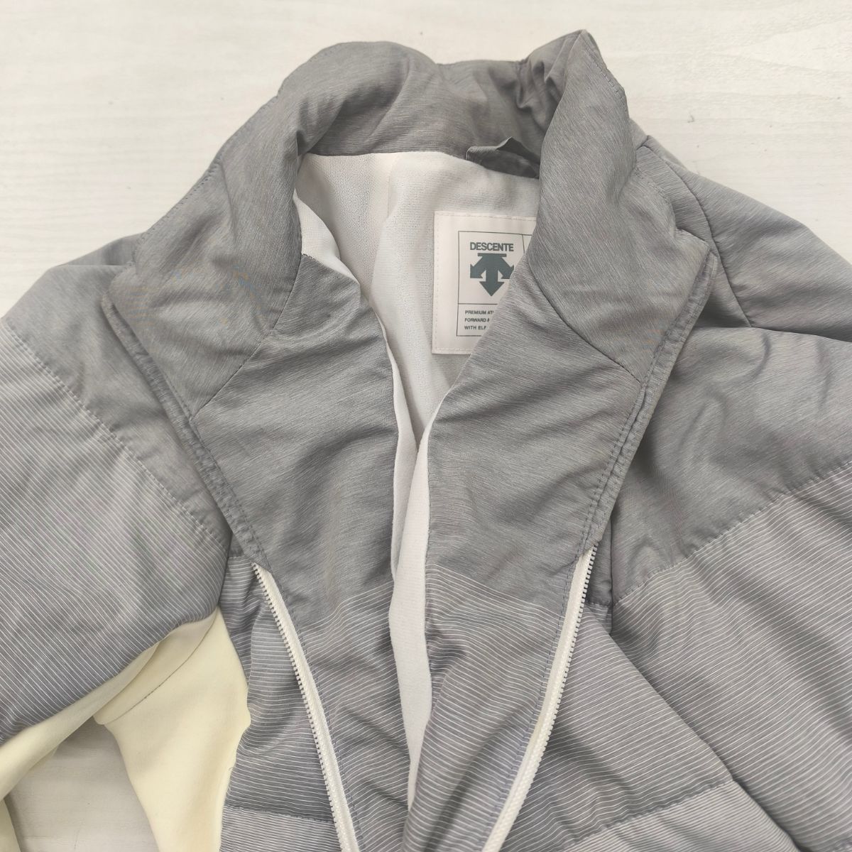 サイズ：M DESCENTE GOLF デサントゴルフ 中綿 ジップジャケット