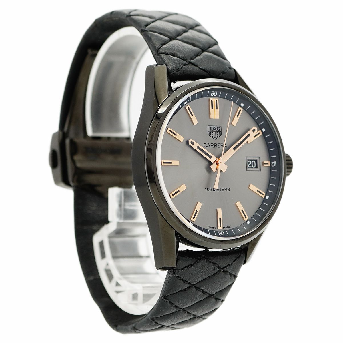 5wwo0225】タグホイヤー カレラ WAR1113 グレー文字盤【中古】腕時計  