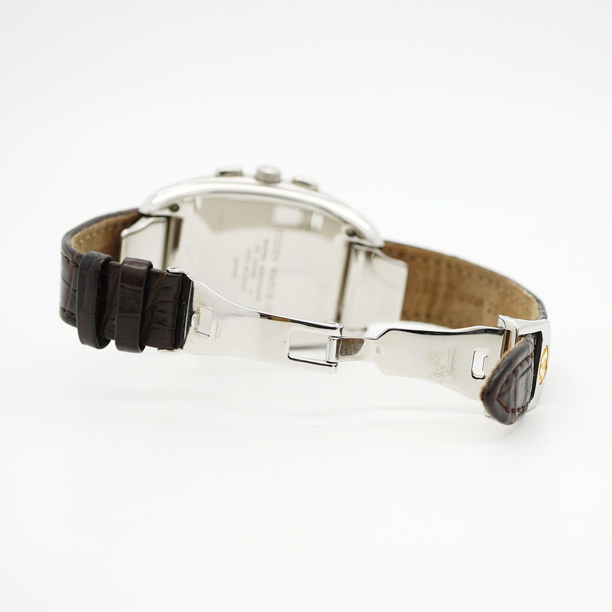 5wwo0255】シチズン カンパノラ 6702-H27368 黒文字盤【中古】腕時計  