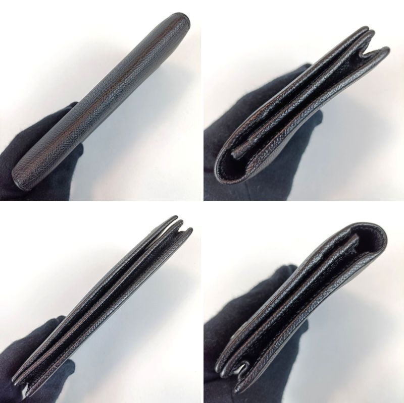 【近年モデル美品】ブルガリ　長財布　ブルガリマン　サークルロゴ　レザー　ブラック BVLGARI ブルガリ 財布 メンズ ブランド ブルガリブルガリ マン 長財布