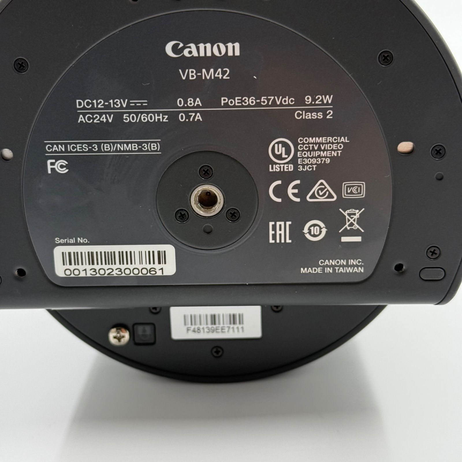 良コンディション】お買い得！Canon 防犯カメラ VB-M42 - メルカリ