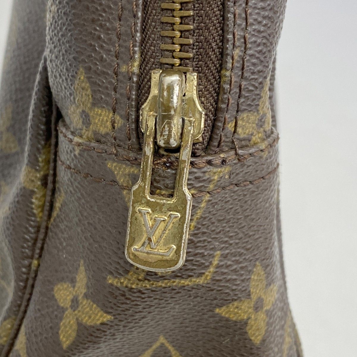 5oc2714】ルイヴィトン ポーチ モノグラム トゥルーストワレット28  