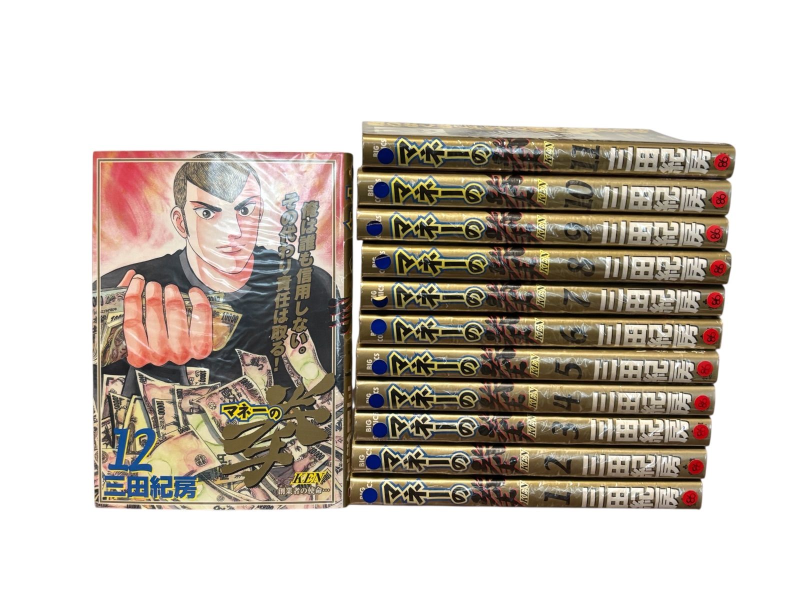 漫画 マネーの拳 コミック 全12巻完結セット (ビッグコミックス)