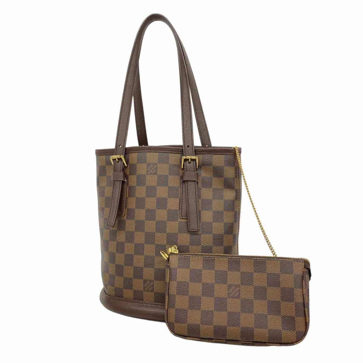 【超美品】LOUIS VUITTON マレ トートバッグ ダミエ エベヌ 5oc2729】ルイヴィトン トートバッグ ダミエ マレ N42240 エベヌ【中古