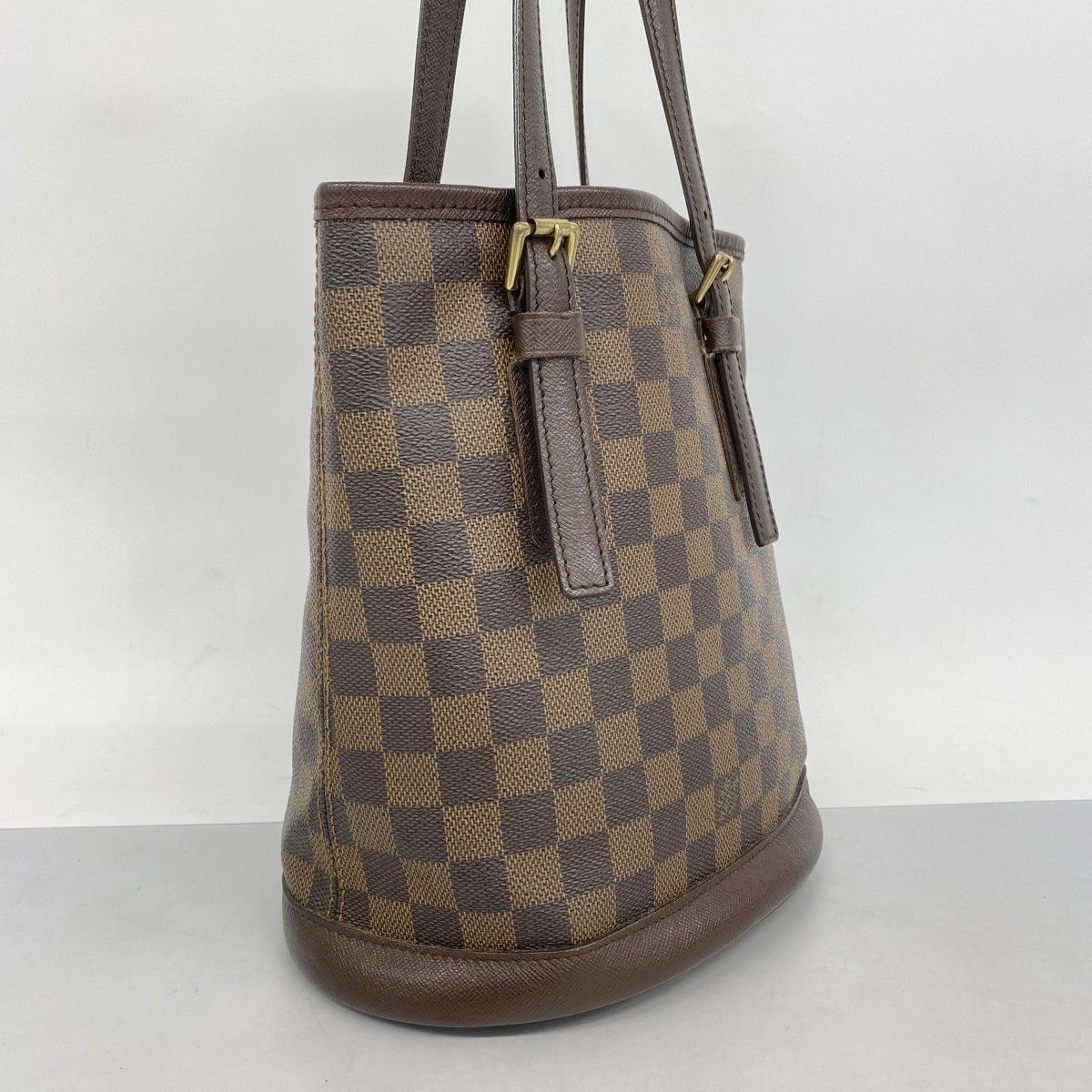 5oc2729】ルイヴィトン トートバッグ ダミエ マレ N42240 エベヌ【中古