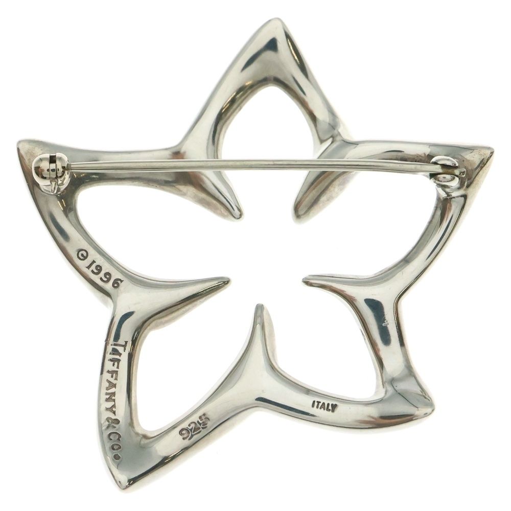 【美品・希少】Tiffany ティファニー SV925 プルメリア　ブローチ TIFFANY&Co (ティファニー) プルメリア ブローチ ピンバッジ シルバー