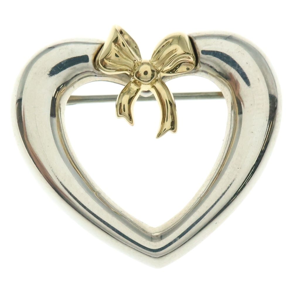 TIFFANY&Co (ティファニー) セール中 ハートリボンブローチ ピンバッジ