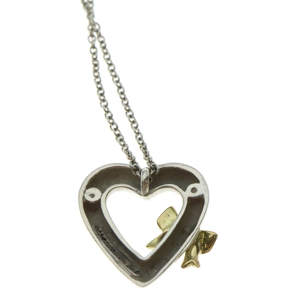 TIFFANY&Co (ティファニー) ハートリボンネックレス ペンダント