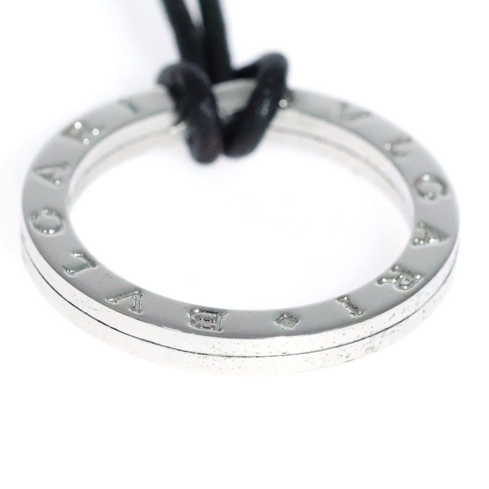 【未使用】BVLGARI キーリング SV925 ペンダント 大人気 BVLGARI（ブルガリ） キーリング キーホルダー ペンダントトップ ロゴ