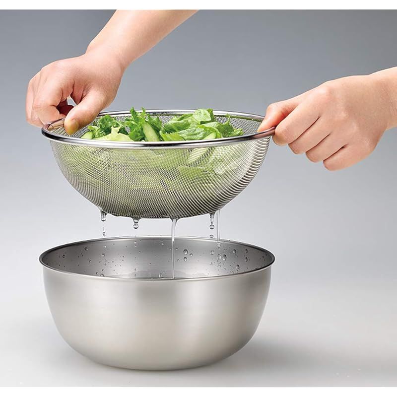 こざる✨ ☆彡よこやま ざる SUS・ga (サス・ガ) ストロングメッシュ ザル16cm