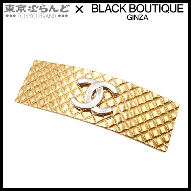 シャネル バレッタ ココマーク レザー ゴールド金具 シャネル バレッタ ココマーク レザー ゴールド金具 楽天市場】CHANEL