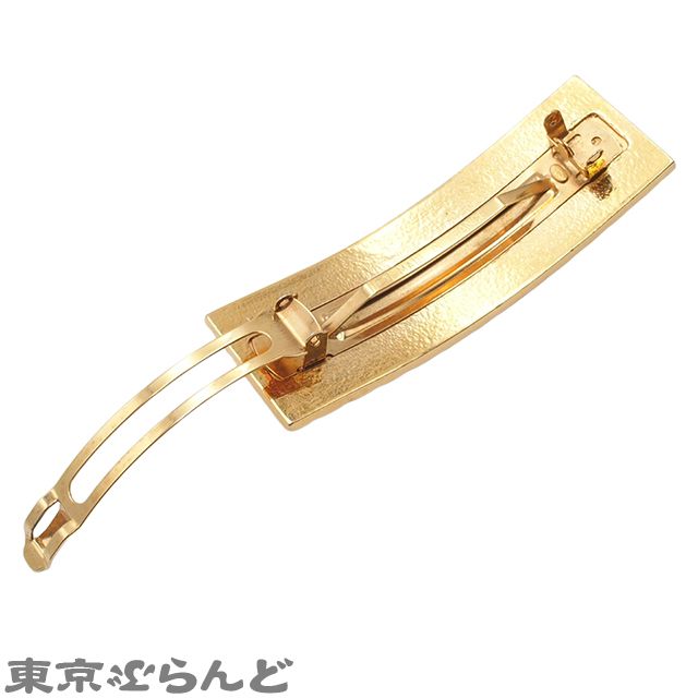 シャネル CHANEL ココマーク マトラッセ バレッタ 98P ゴールド CHANEL シャネル 98P マトラッセ CCマーク ココマーク ゴールド