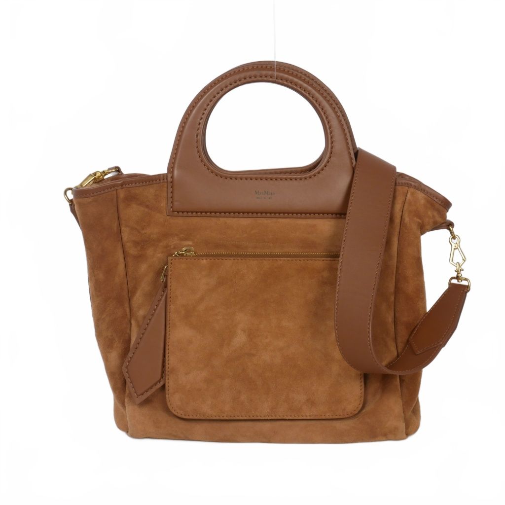 マックスマーラ MAX MARA テディベア リバーシブル ラムレザー