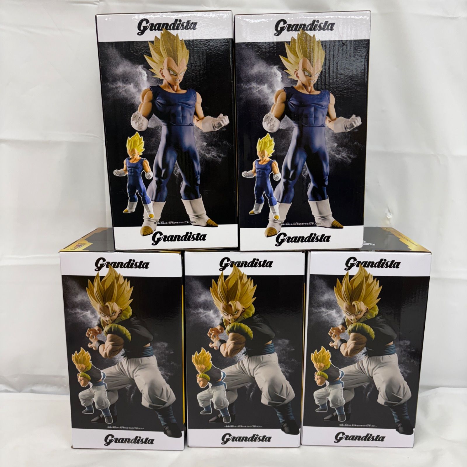未開封 ドラゴンボール Grandista 5個セット ゴジータ ベジータ LFJ661