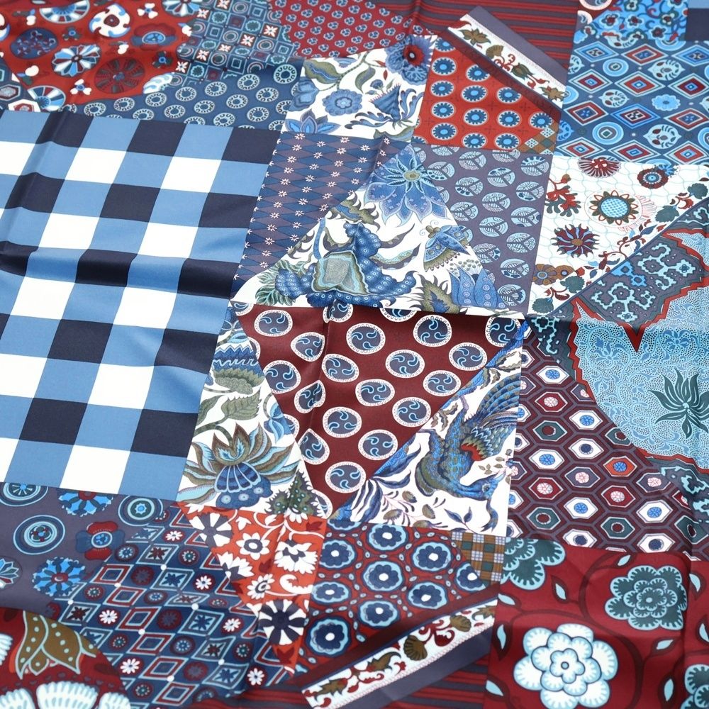 HERMES (エルメス) カレ90 L Art du Sarasa 更紗のアート スカーフ