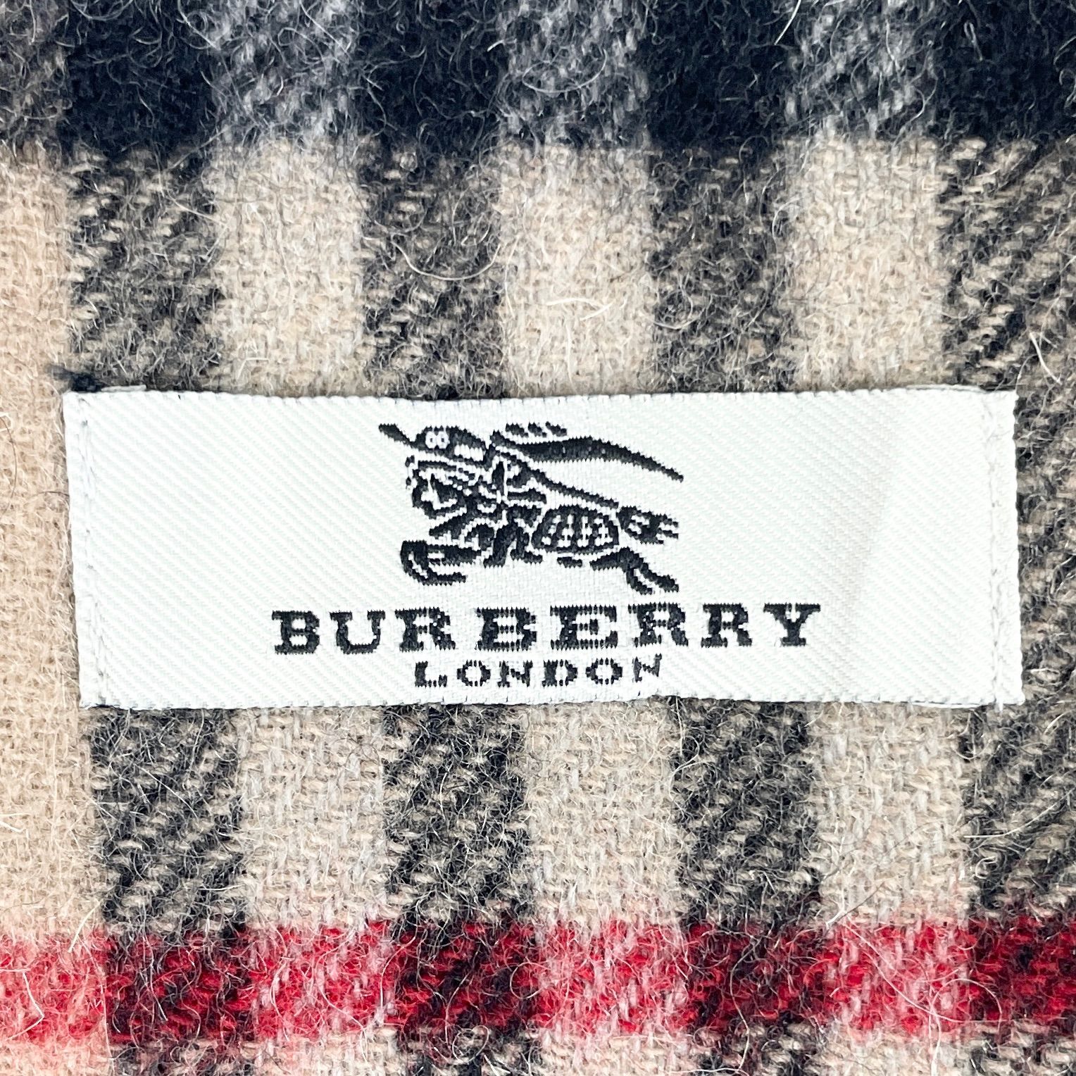 t1998 バーバリーロンドン マフラー ノバチェック 男女兼用 ユニ