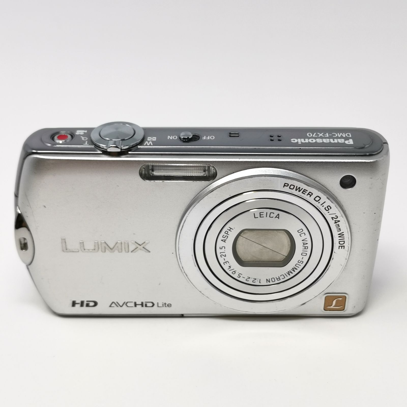パナソニック ルミックス DMC-fx 70 デジカメ シルバー デジタルカメラ