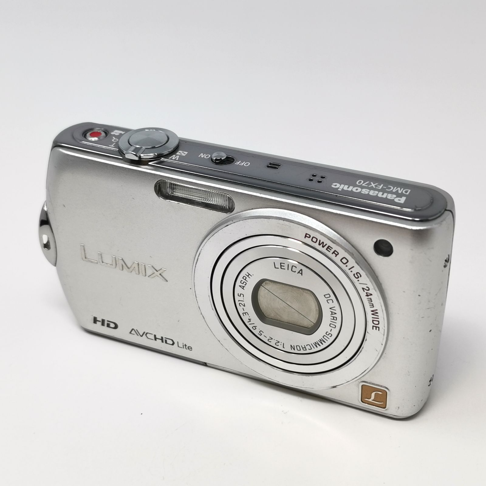 パナソニック ルミックス DMC-fx 70 デジカメ シルバー デジタルカメラ