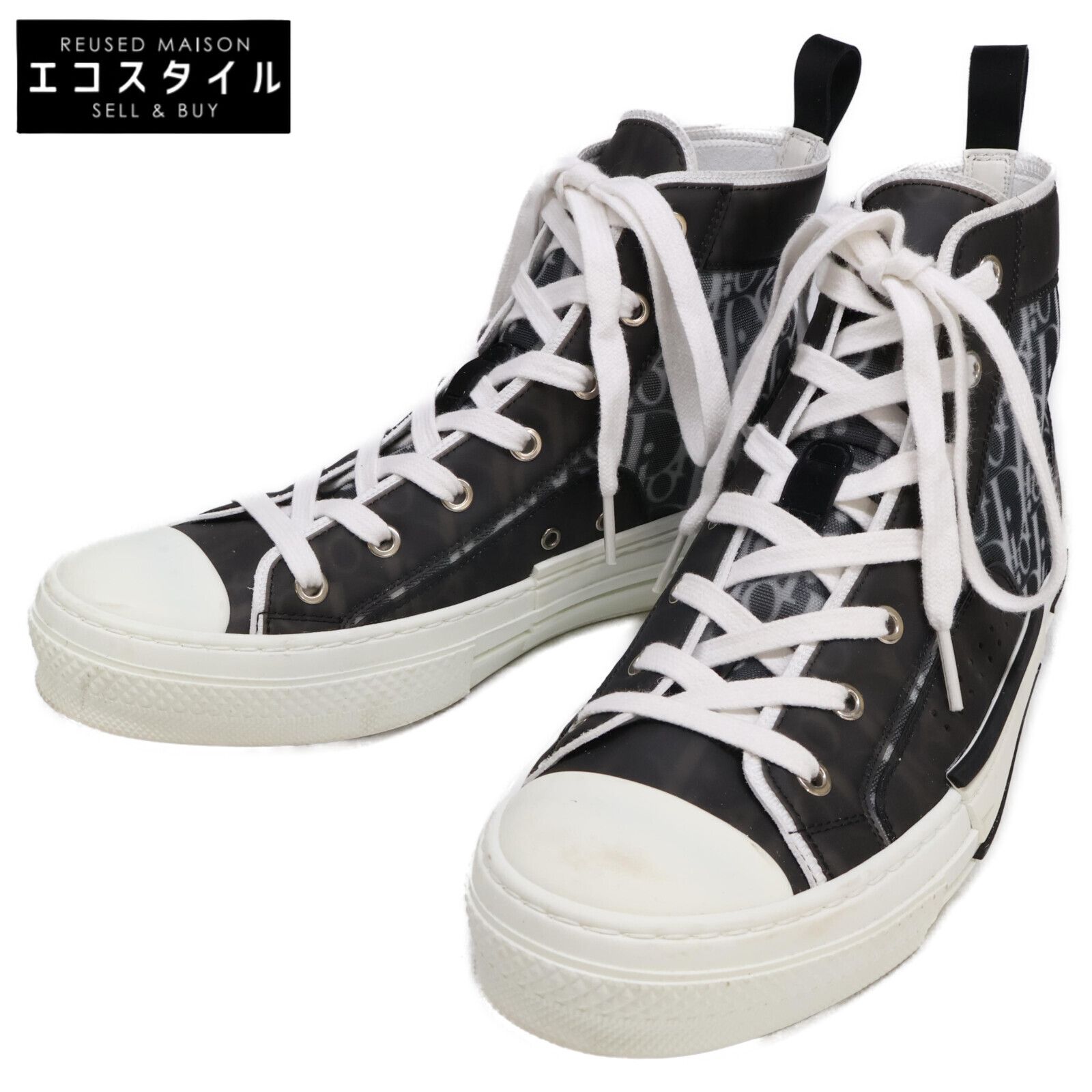 DIOR ディオール オブリーク ハイカットスニーカー 35H118YJP96142 40