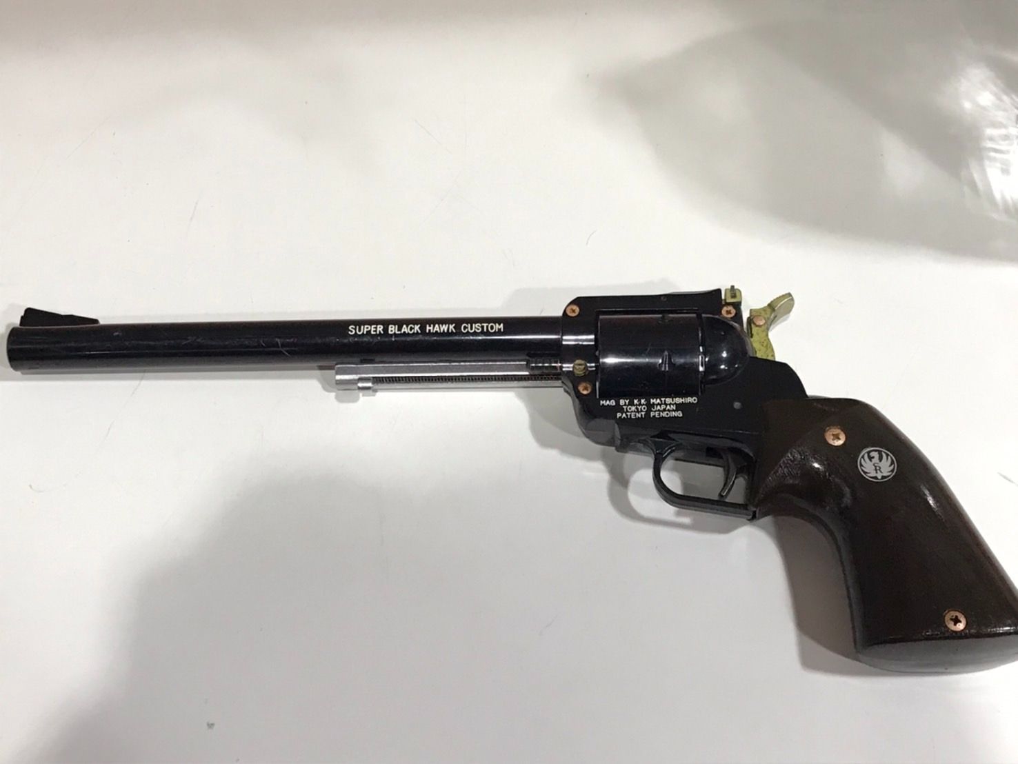 RUGER SUPER BLACK HAWK モデルガン Marushin Ruger Super Blackhawk Review - YouTube