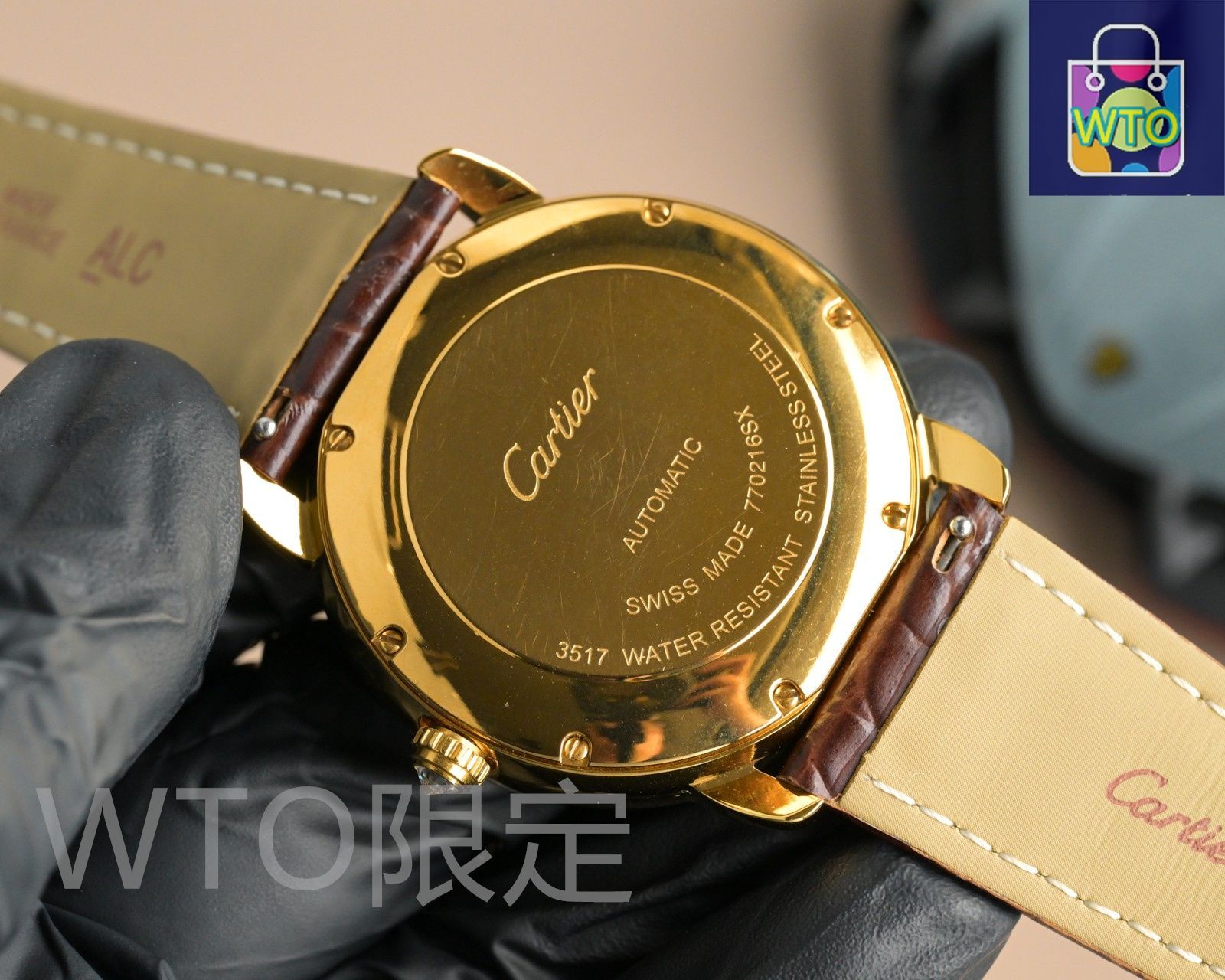 今日特価】Piaget（ピアジェ） Black-Tie Diamond-Set Square Watch