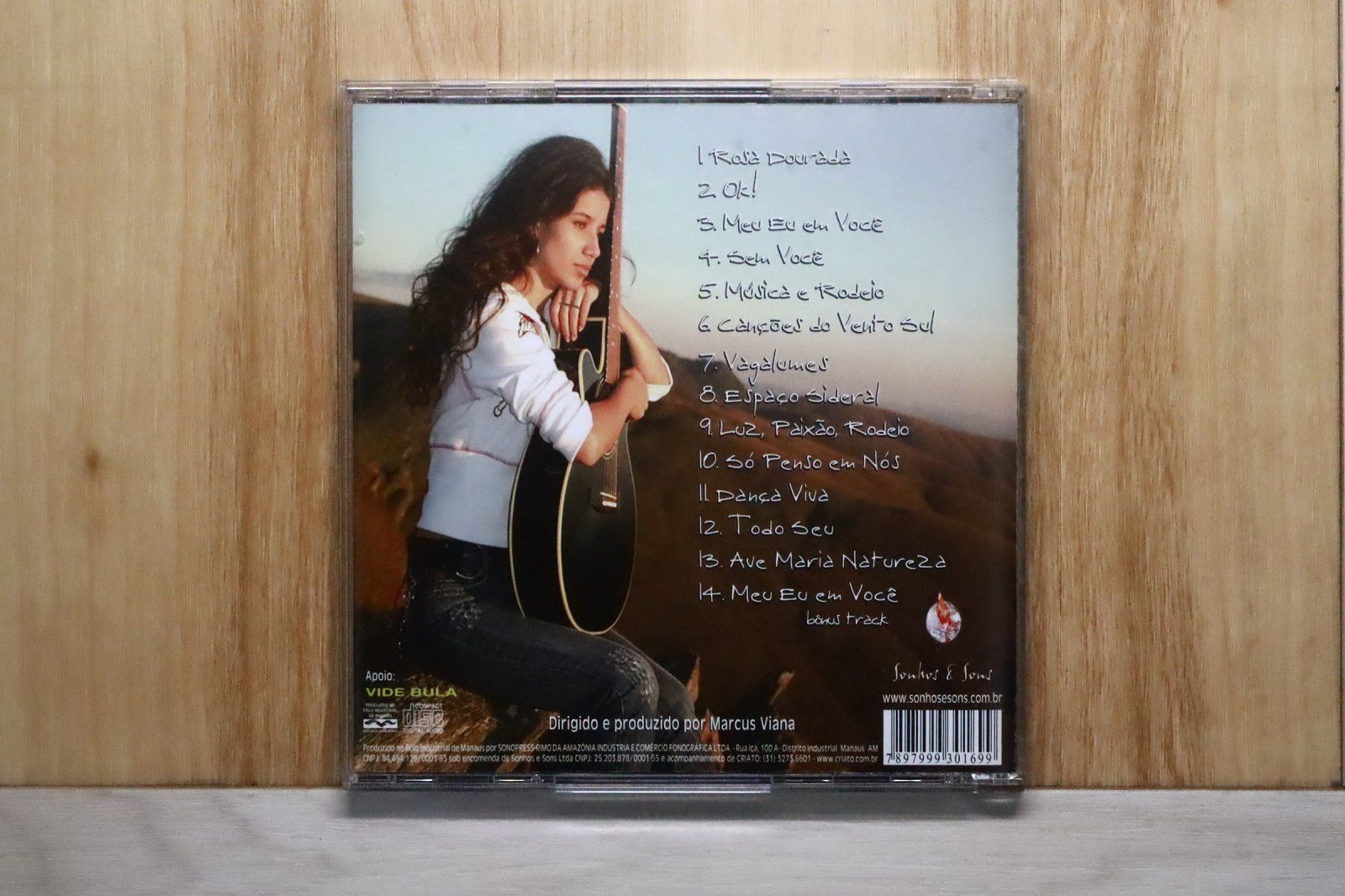 中古CD☆パウラ・フェルナンデス/PAULA FERNANDES□ Cancoes Do Vento