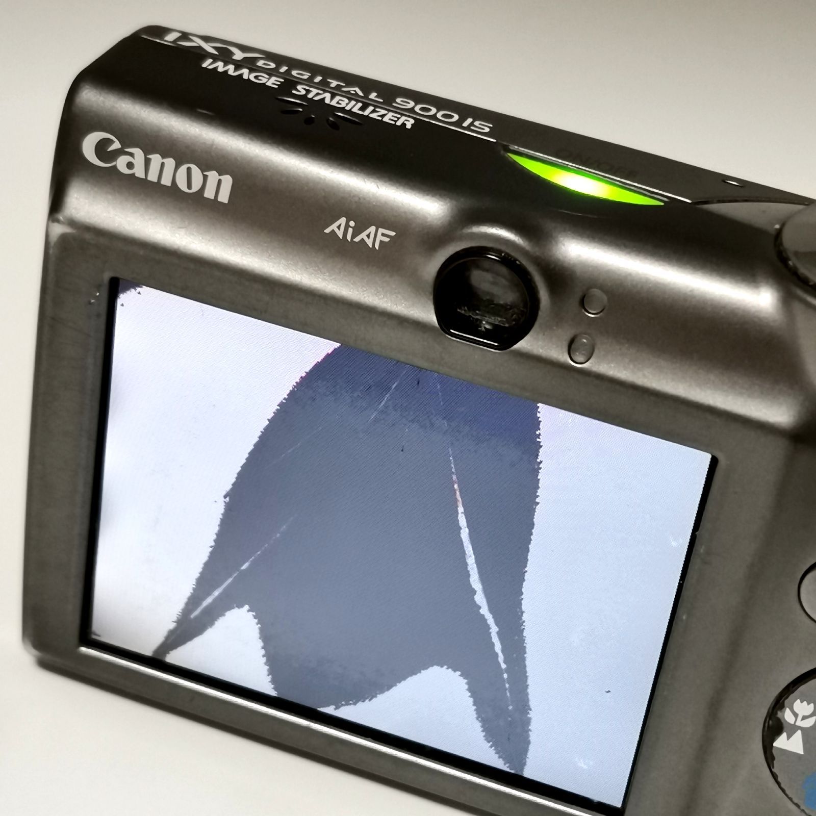 キャノン IXY デジタル900IS シルバー ジャンク デジカメ デジタル