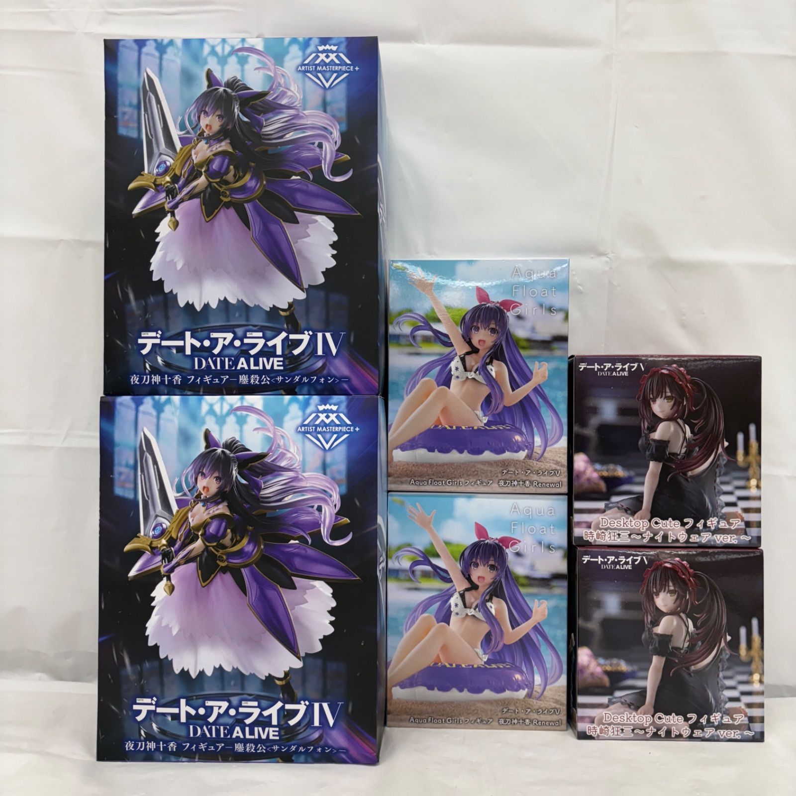 未開封 デート・ア・ライブ フィギュア 6個セット 夜刀神十香 時崎狂三