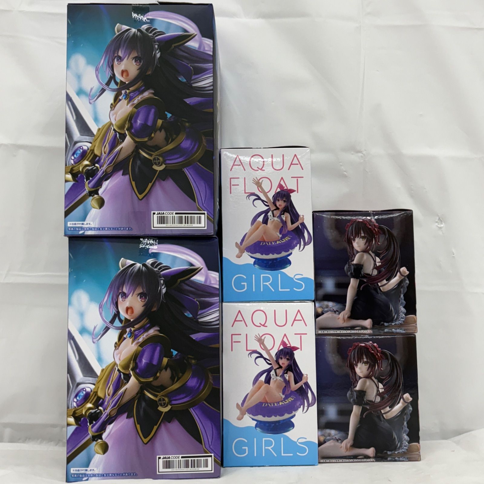 未開封 デート・ア・ライブ フィギュア 6個セット 夜刀神十香 時崎狂三
