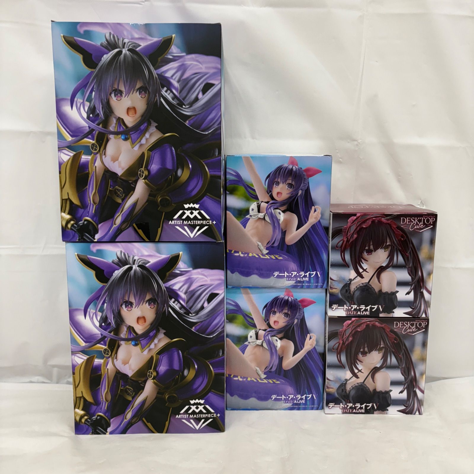 未開封 デート・ア・ライブ フィギュア 6個セット 夜刀神十香 時崎狂三