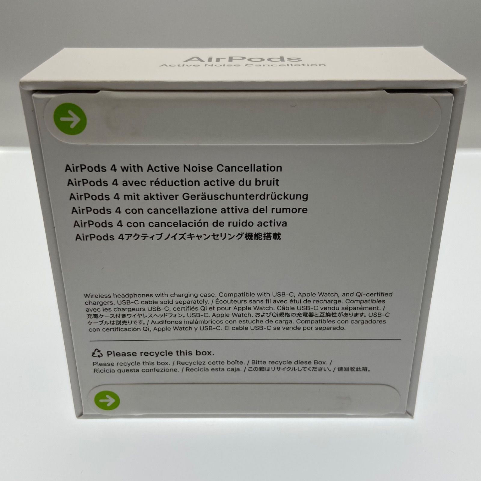 未開封 AirPods 4 エアポッツ MXP93J/A アクティブノイズキャンセ