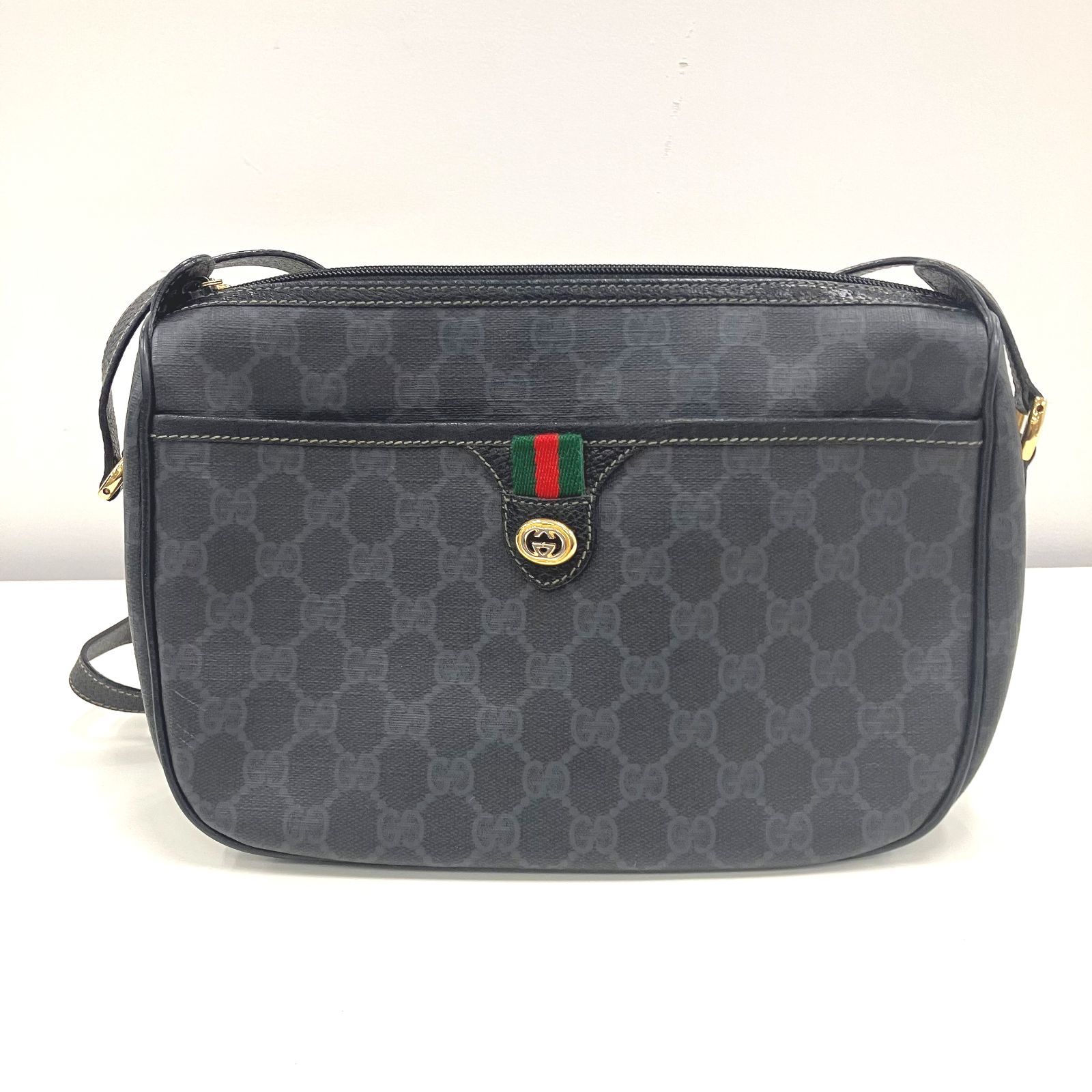 極美品 Gucci グッチ ボディバッグ GG 斜め掛け◎ シェリーライン GUCCI グッチ シェリーライン ショルダーバッグ ：B3232 - メルカリ