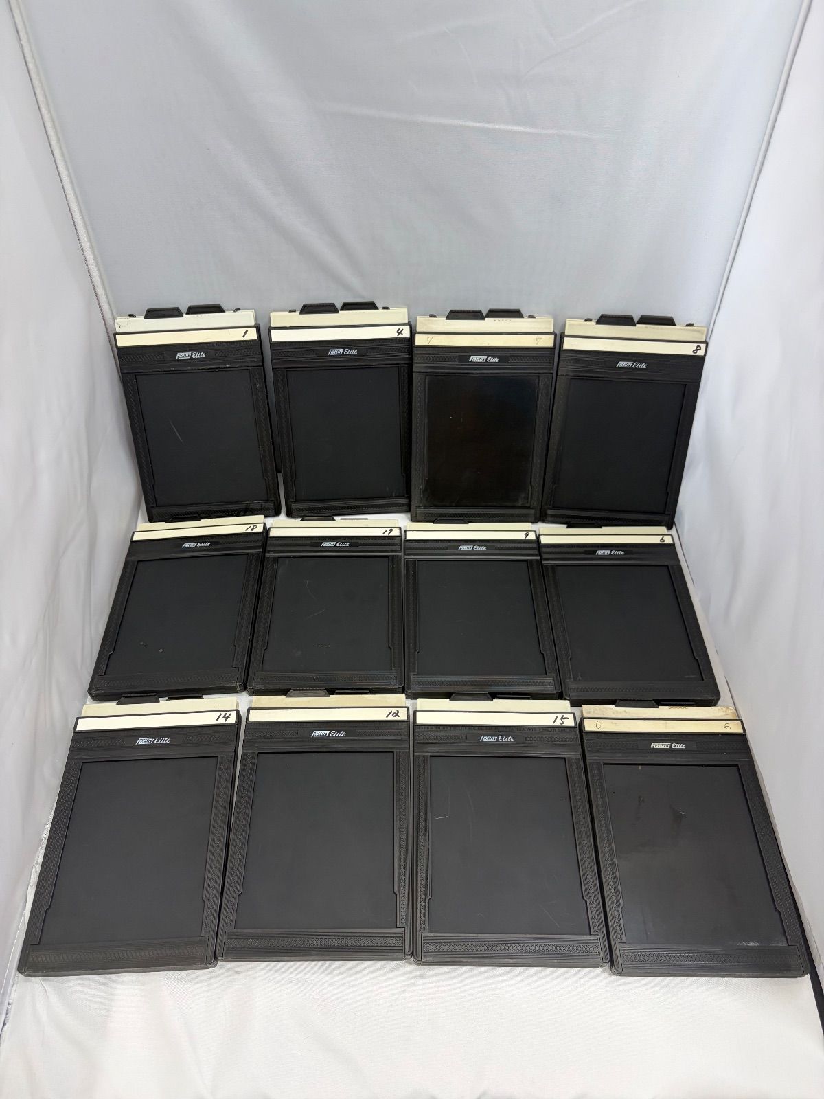 FIDELITY Elite 4×5 フィルムホルダー 12枚セット - メルカリ