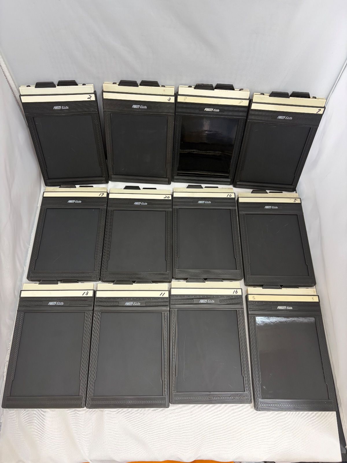 FIDELITY Elite 4×5 フィルムホルダー 12枚セット - メルカリ