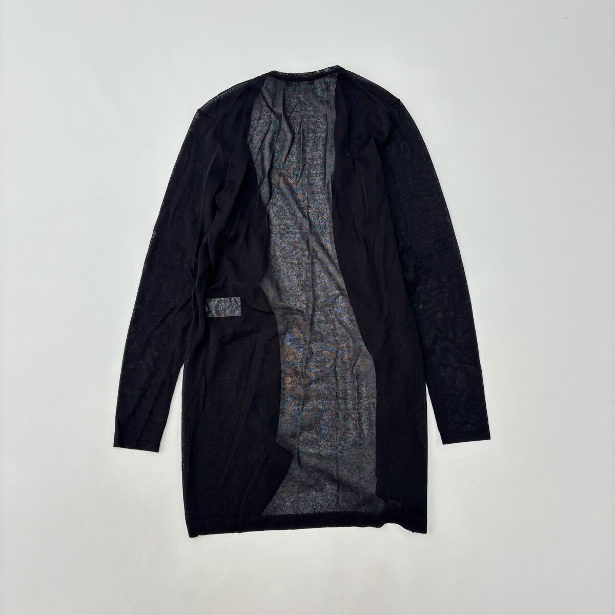 美品　セオリーリュクス　ロングカーディガンGenius Louisa 透け感 未使用級✨セオリーリュクス ロングカーディガンGenius Louisa Theory