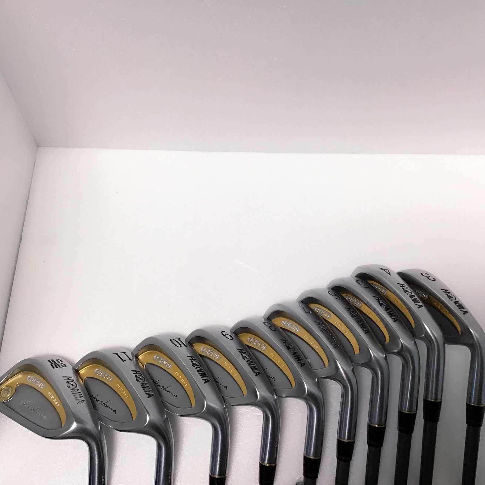 ホンマ HONMA LB-280 NEW H＆F 金ライン 4スター 3～SW 10本セット NEW