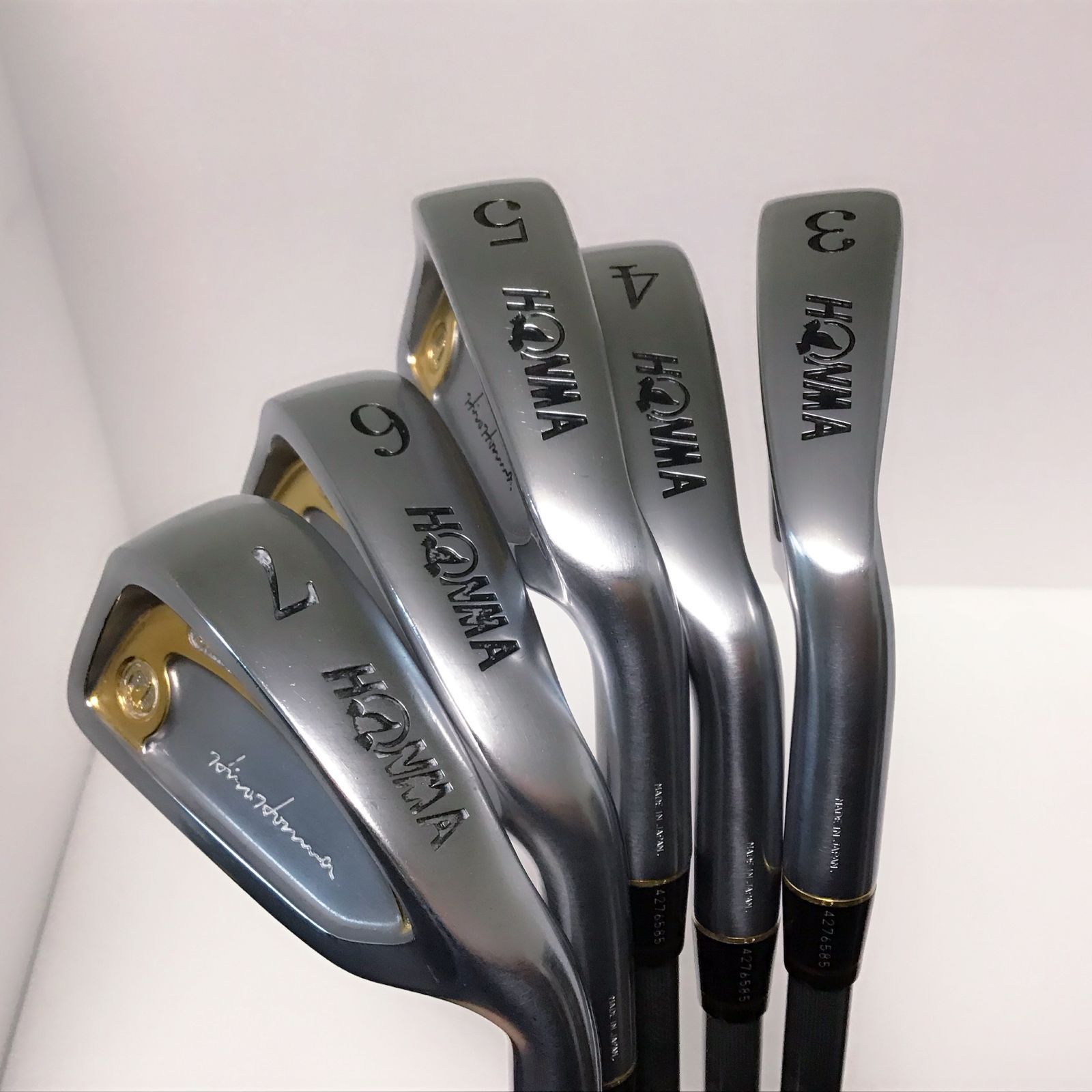 筋メダル」 激レア ホンマ LB-280 NEW H&F 金ライン 4S 4星 4～11、