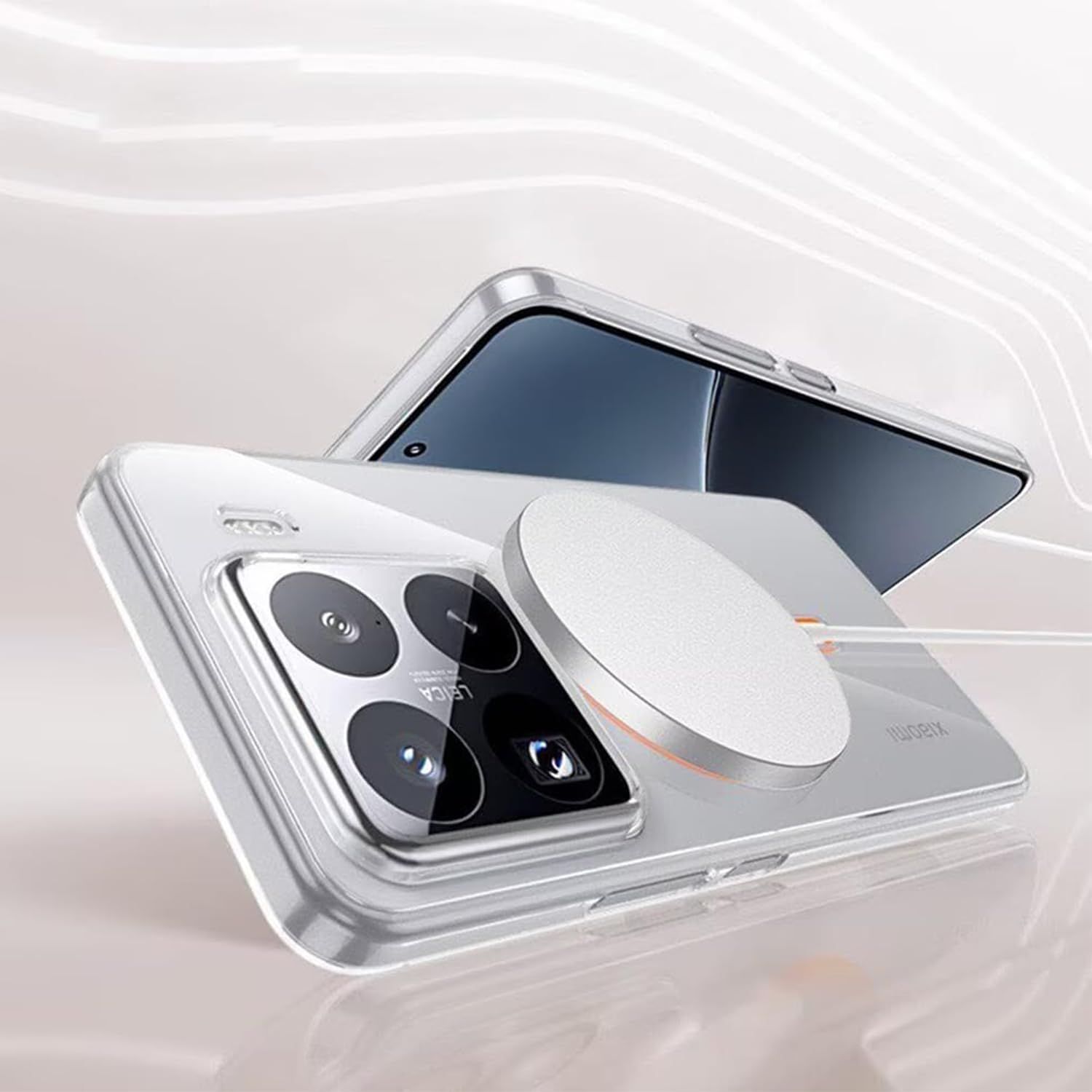 Xiaomi 15T Pro ケース マグネット搭載 Magsafe 対応 PC背面 傷つき