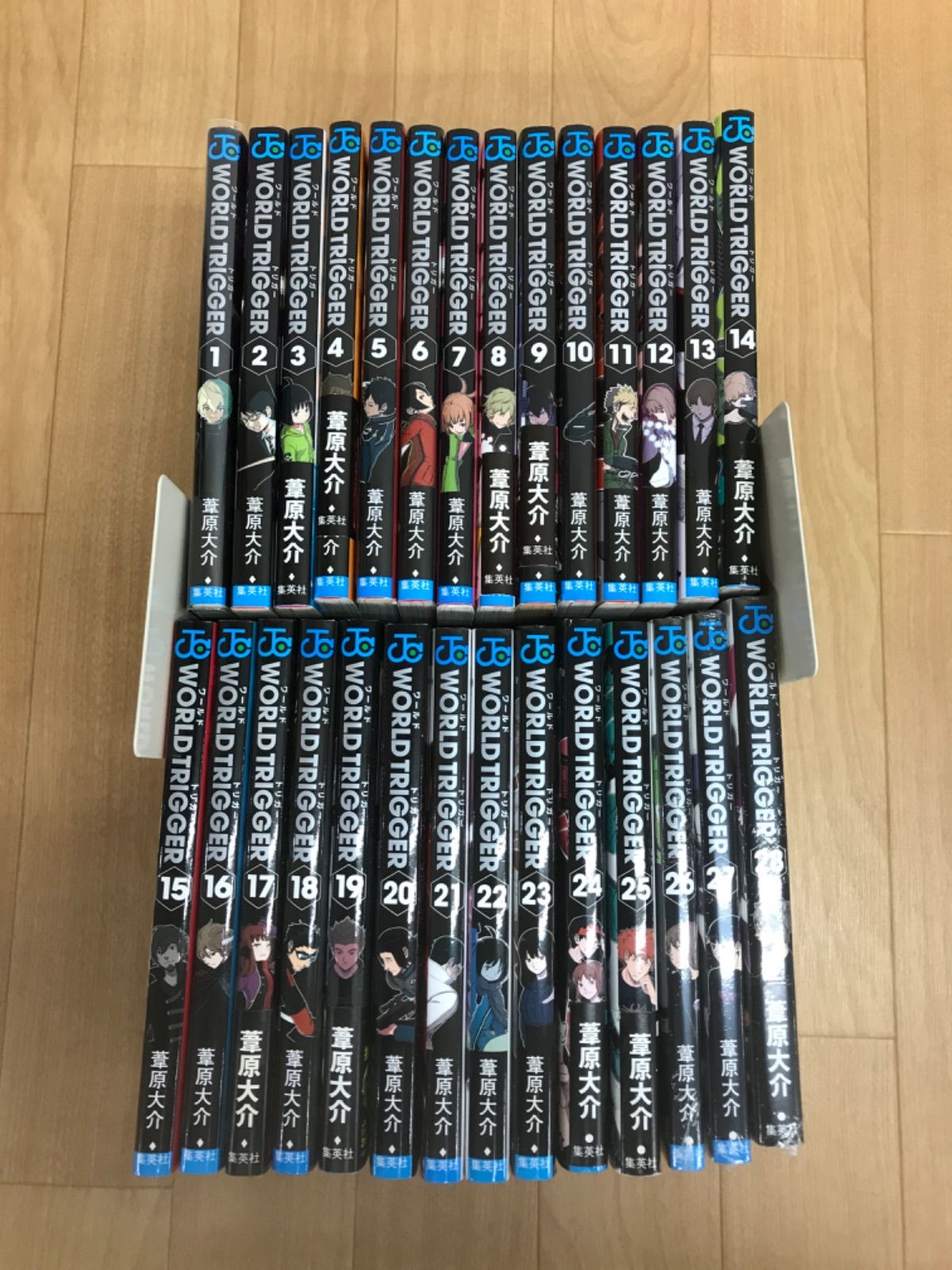 ☆ ①【未開封3冊】ワールドトリガー 1～28巻 全巻コミックセット