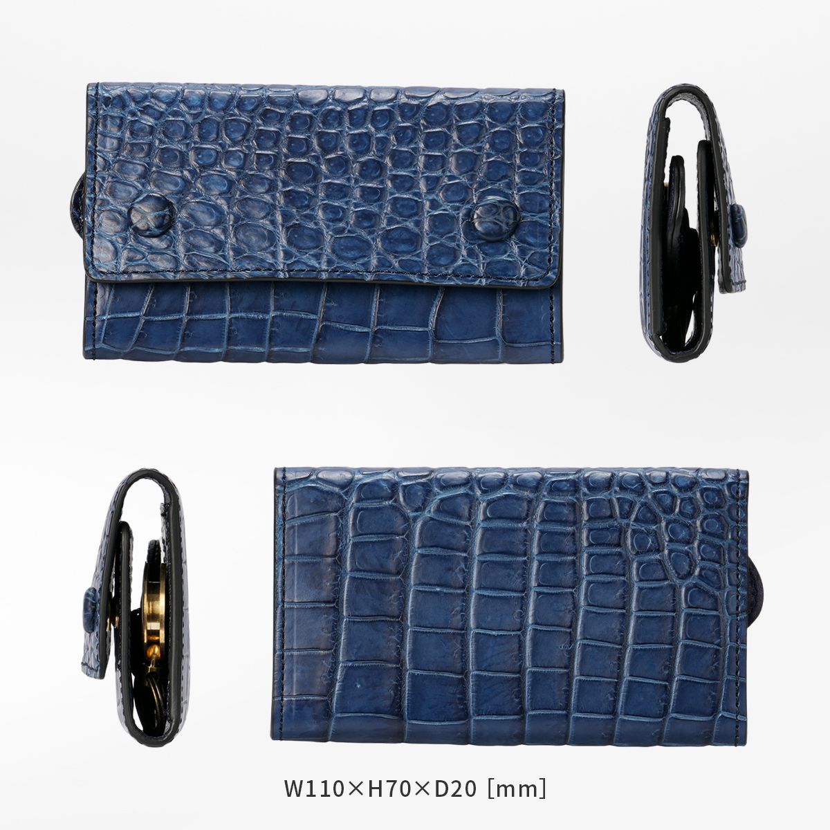 SLOW スロウ キーケース スマートキー クロコダイル レザー 本革