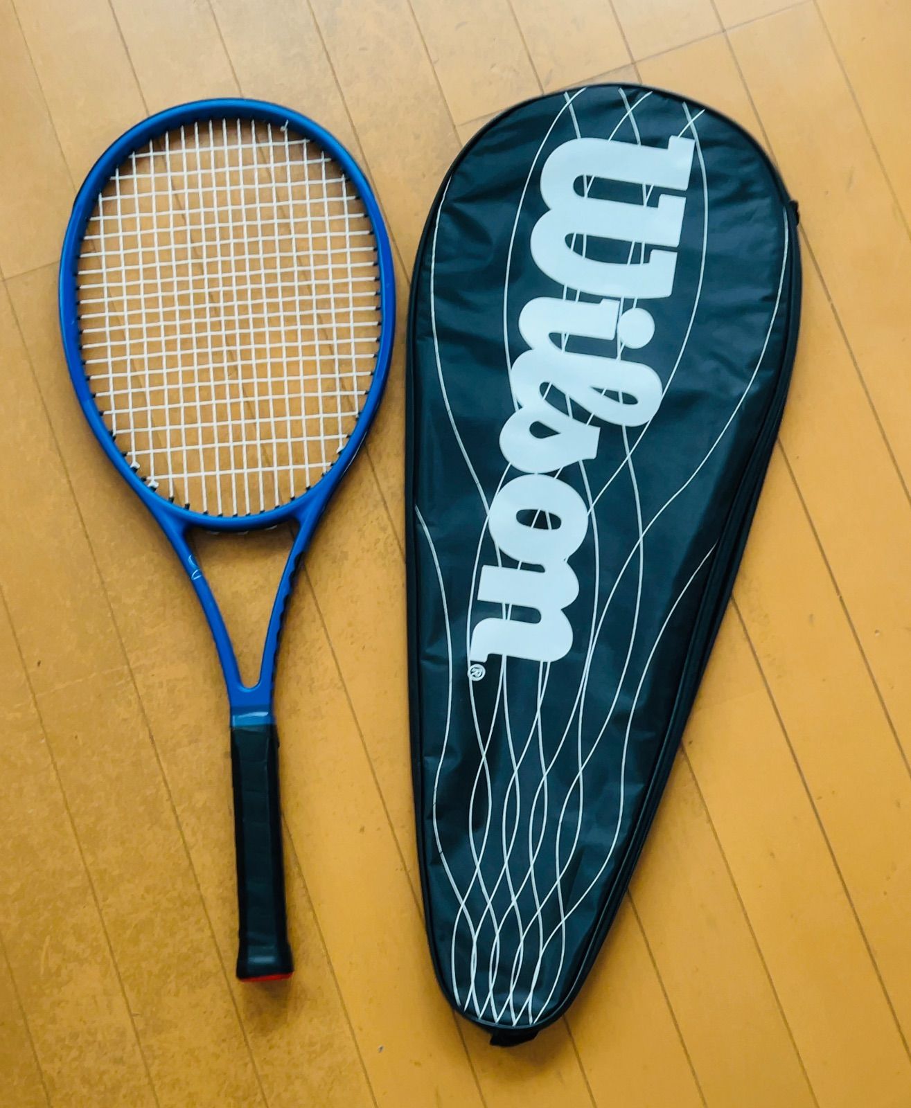 ウィルソン Wilson プロスタッフ RF レイバーカップ ブルー グリップ2