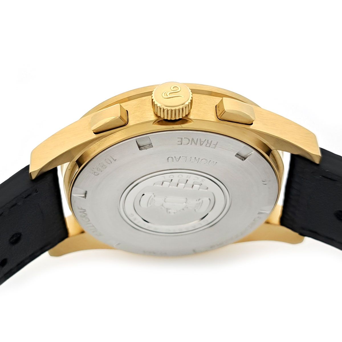 イエマ ラリーグラフ2 クオーツ ゴールドメッキ メンズ YEMA【中古  