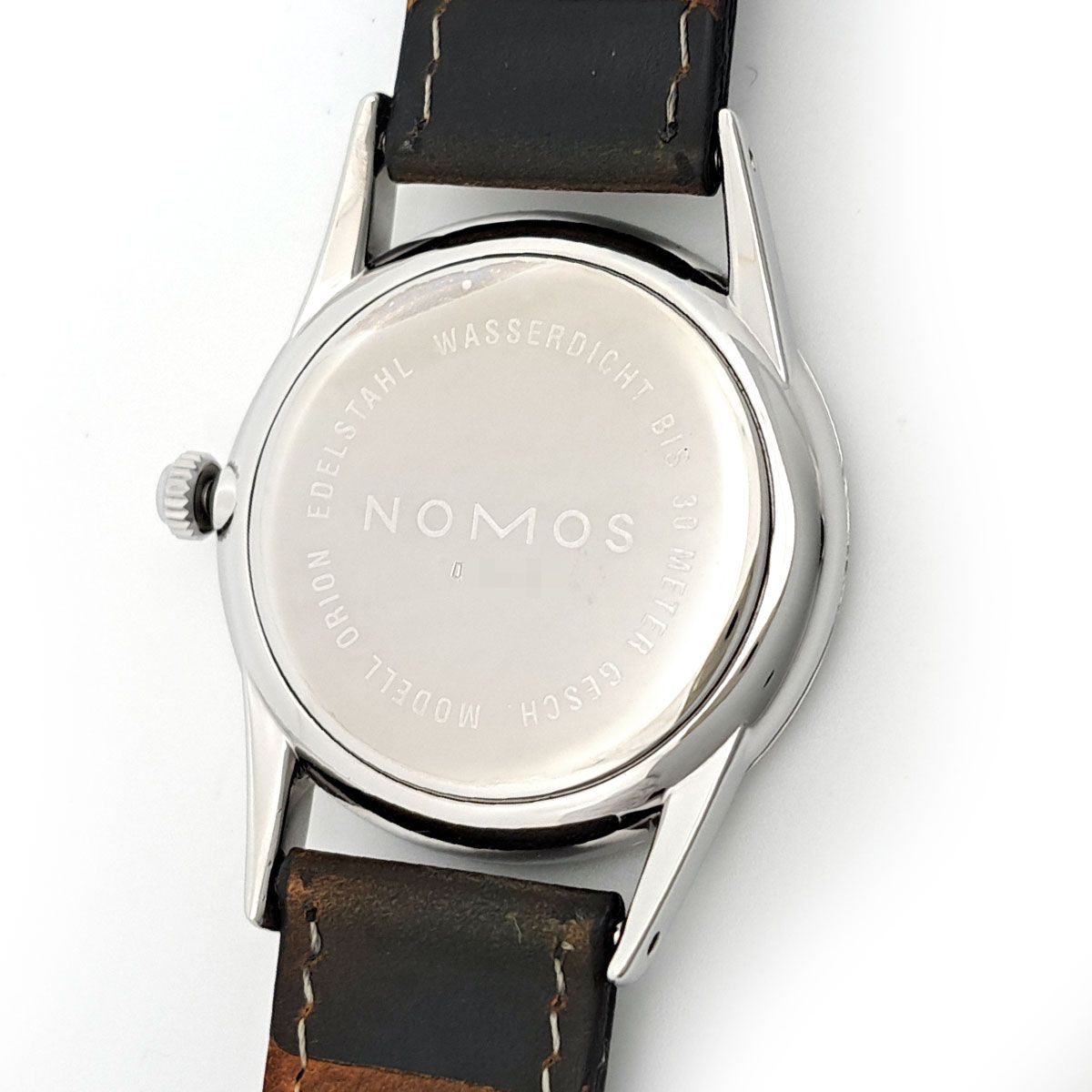 ノモス オリオン OR1A3SB2 手巻き ステンレススティール メンズ  
