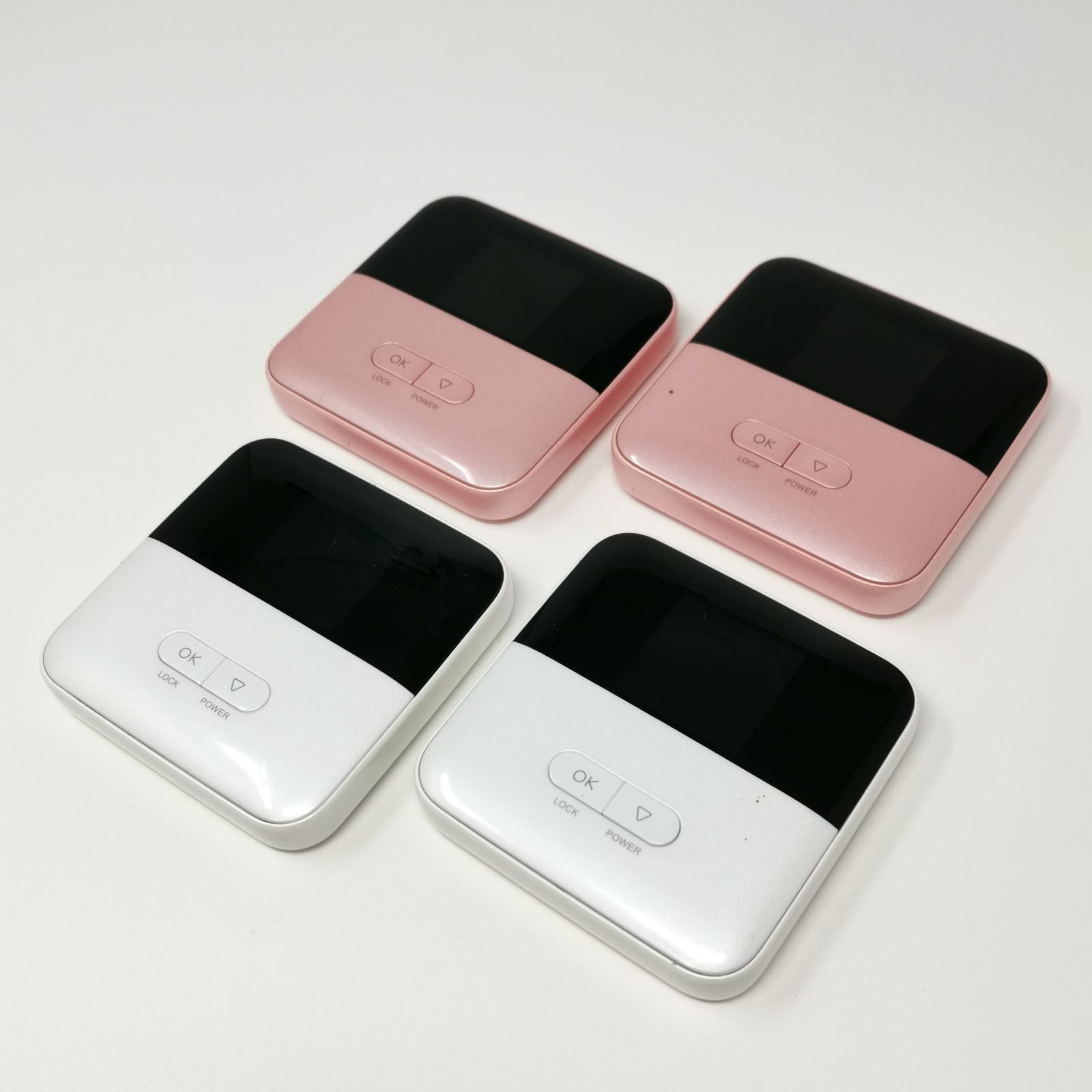 ポケット wifi 4点 ピンク ホワイト み Pocket 601 ZT 管理番号