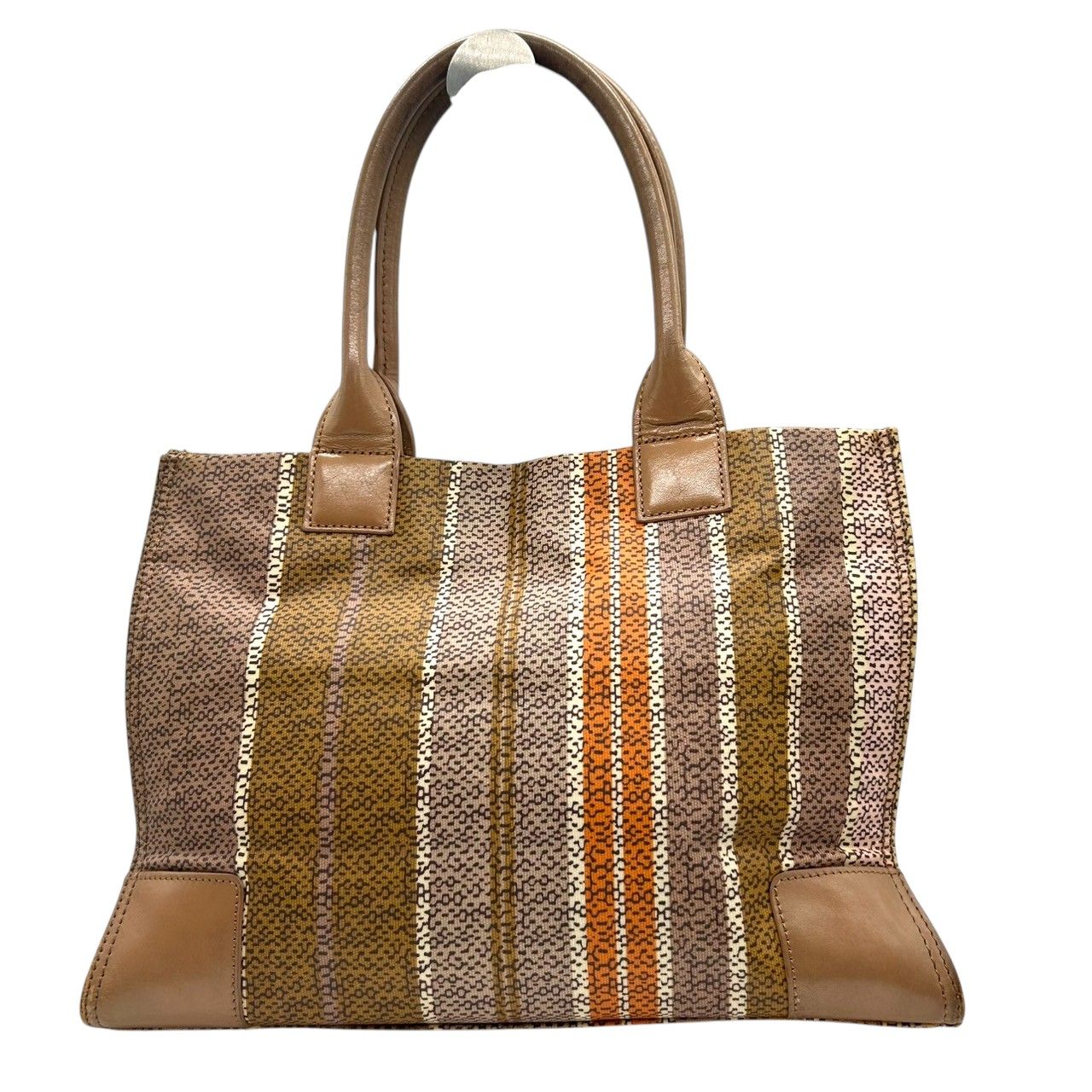 トリーバーチ トートバッグ ストライプ柄 マルチカラー レディース