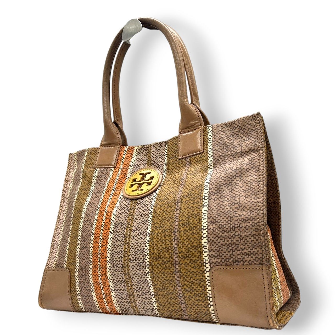 トリーバーチ　トートバッグ　ブラウン　A4 通学・通勤 トリーバーチ トートバッグ ブラウン 茶色 A4可 通勤 通学