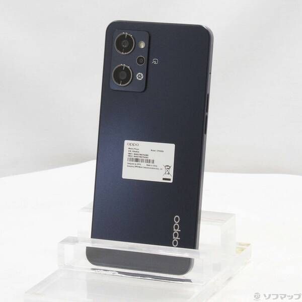 中古品〕 OPPO Reno7 A 128GB スターリーブラック CPH2353 SIMフリー