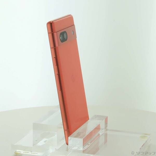 中古品〕 Google Pixel 7a 128GB コーラル GA04438-JP SIMフリー【352