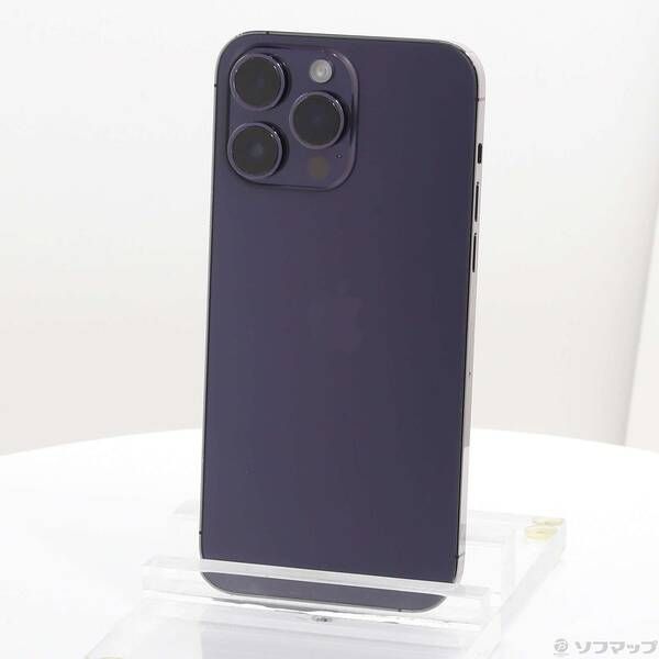 中古品〕 iPhone14 Pro Max 1TB ディープパープル MQ9N3J／A SIMフリー