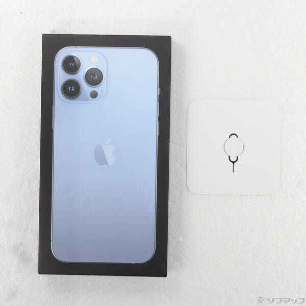 中古品〕 iPhone13 Pro Max 256GB シエラブルー MLJD3J／A SIMフリー